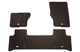 Discovery Luxury Carpet Mat Set - Espresso, RHD, with Ingot Branding, Pre 21MY