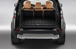 Discovery Loadspace Rubber Mat - Espresso, with Rear Air Conditioning