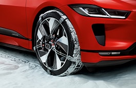 Jaguar I-PACE Snow Traction System