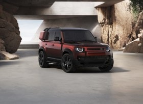 Land Rover Defender Sedona Red Pack
