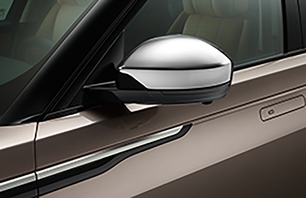 Range Rover Velar Mirror Covers - Chrome