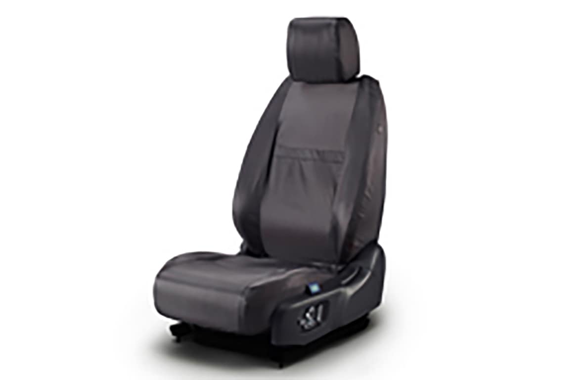 Range Rover Velar Protective Seat Covers - Ebony, Front