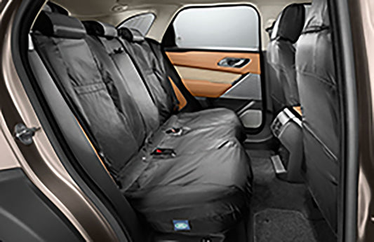 Range Rover Velar Protective Seat Covers -  Ebony, Rear, Pre 21MY