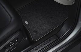 Land Rover Defender Luxury Carpet Mats - RHD, 90