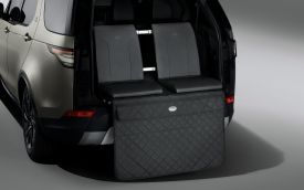 Discovery Tailgate Event Seating in Ebony Leather