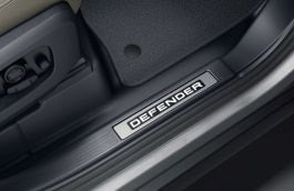 Land Rover Defender Lunar, Illuminated Sill Treadplate - 90, Left Side