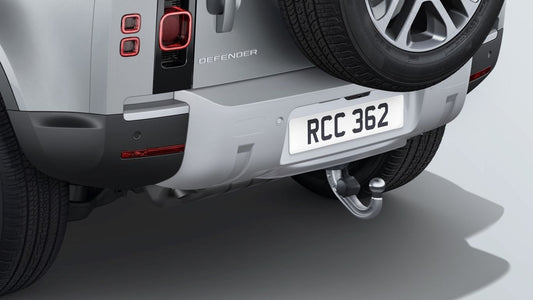 Land Rover Defender Ebony Towing Switch Bezel - Electrically Deployable Tow Bar, Single Cavity