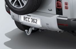 Land Rover Defender Detachable Tow Bar Kit - Air Suspension, Primed Tow Eye Cover, Pre 23MY