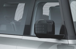 Land Rover Defender Chequer Body Protection Kit - 130, for vehicles with Wheel Arch Protection