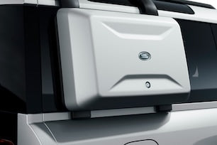 Land Rover Defender Silver Exterior Side-Mounted Gear Carrier