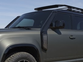 Land Rover Defender Carbon Fibre Twin Raised Air Intakes