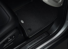 Land Rover Defender Luxury Carpet Mats - RHD, 130