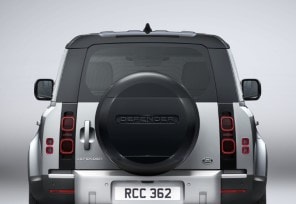 Land Rover Defender Gloss Black Spare Wheel Cover