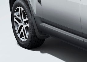 Land Rover Defender Front Mudflaps (With Clips)