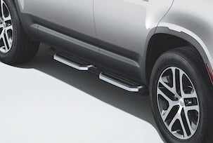 Land Rover Defender Fixed Side Steps (With Clips)