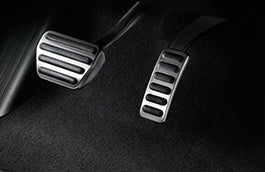 Land Rover Defender Bright Sport Pedal Covers