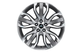 Alloy Wheel - 21" Style 5007, 5 split-spoke, Diamond Turned finish