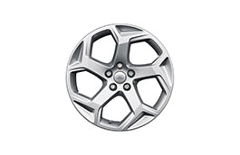 Alloy Wheel - 20" Style 5084, 5 split-spoke, Silver