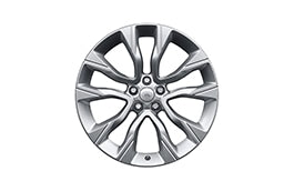 Alloy Wheel - 22" Style 5086, 5 split-spoke, Silver