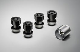 Locking Wheel Nuts - Gloss Black finish