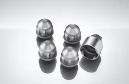 Locking Wheel Nuts - Silver finish