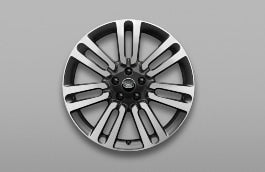 21" Style 7021, Diamond Turned with Dark Grey contrast