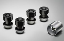 Locking Wheel Nuts - Black